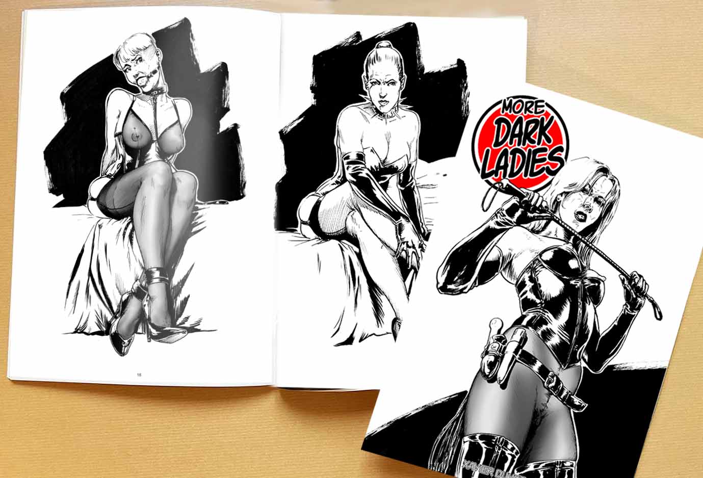 recueil de pinup dominatrice et soumise