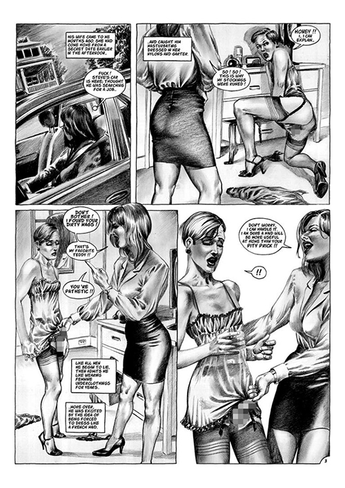 crossdresser caught in nylons stockings by wife