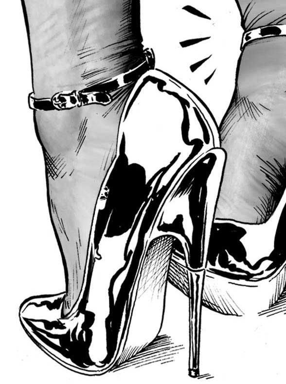 talons aiguilles vertigineux de 15 cm